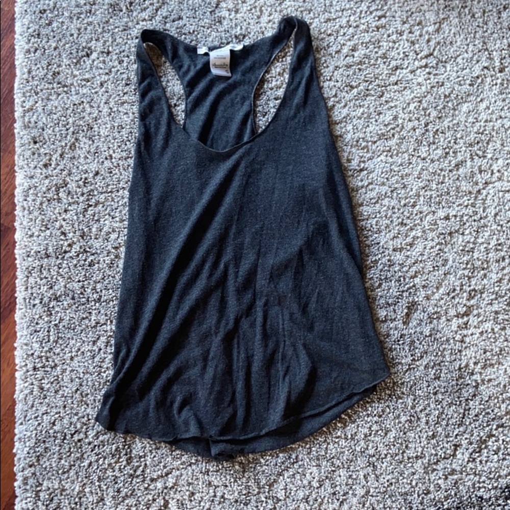 american rag gray razorback tank
